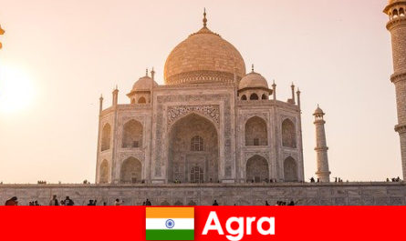 Lenyűgöző palota komplexumok Agra India egy utazási tipp a nyaralók