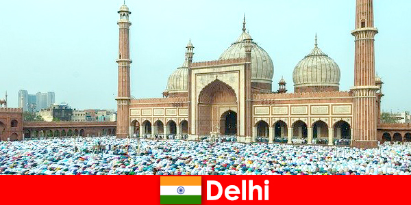 Delhi egy metropolisz Észak-Indiában jellemzi világhírű muzulmán épületek