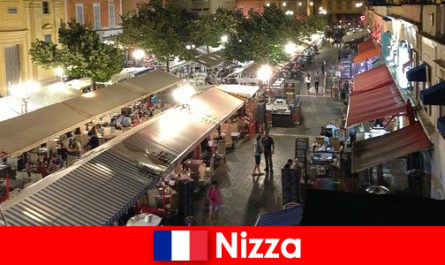 A Nice hangulatos éttermeket és jól látogatott éjszakai életet kínál a külföldiek számára