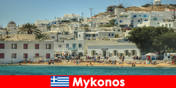 Mykonos fehér városa sok külföldi álomcélja Görögországban.