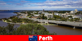 Perth Ausztráliában egy kozmopolita város, sok látnivalóval a nyaralók számára
